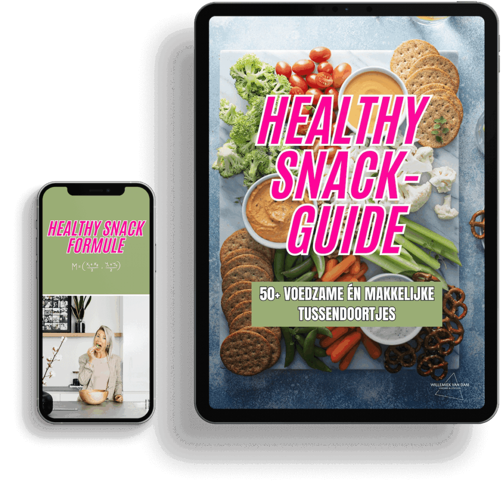 Healthy snack guide + de healthy snack formule - Willemiek van Dam